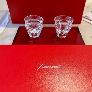 Baccarat Cafe coffee set (new, never used)